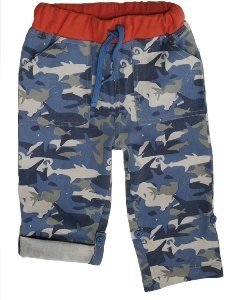 Frugi Jungs Hosen -Sea Camo Combat- Bio 