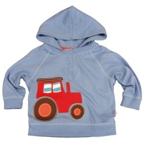 Frugi Jungs Kaputzen Shirt Traktor Bio B