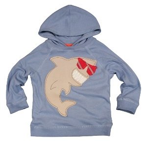 Frugi Jungs Langarm Kaputzen Shirt -Shar