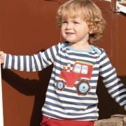 Frugi - Langarmshirt Traktor, kbA