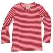 Frugi - Langarmshirt mit Schleife himbee