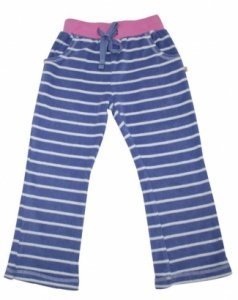 Frugi Mädchen Frottee Hosen 3/4 Lila Str