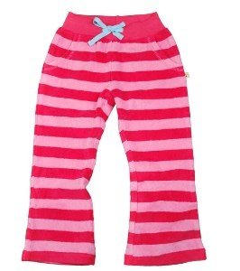 Frugi Mädchen Frottee Hosen Lang Pink St