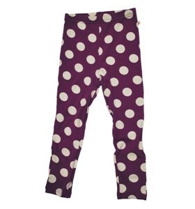 Frugi Mädchen Leggings Lila Punkte Bio B
