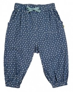 Frugi Mädchen Pull-Up Hosen Captain Blue