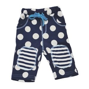 Frugi Mädchen Pull-Up Hosen Navy Big Spo