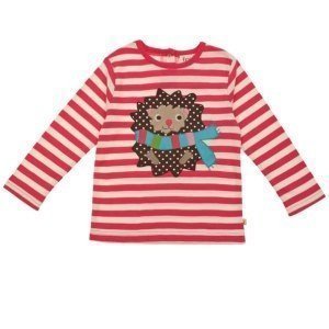 Frugi Mädchen Streifen-Shirt Igel Bio Ba