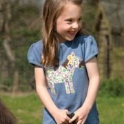 Frugi - T-Shirt Pferd, kbA
