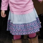 Frugi - bunter Rock hellrosa, kbA