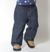 Frugi - dunkelblaue Mädchen-Jeans, kbA