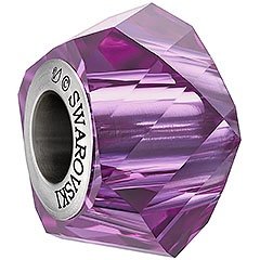 Fuchsia Asymmetric Crystal Bead