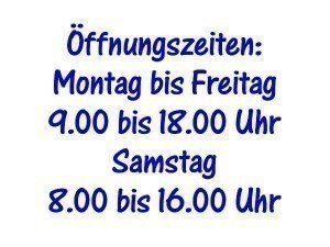 Fürs Ladengeschäft: Ihre Öffnungszeiten 