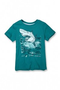 Full Needle Rib Print-Shirt