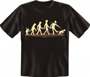 T-Shirt Evolution Hund