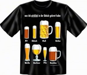 Fun T-Shirt: Was ich wirklich in der Schule gelernt habe