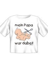 Fun T-Shirt für Kinder - mein Papa war d