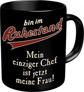Fun Tasse Ruhestand - Chef Frau