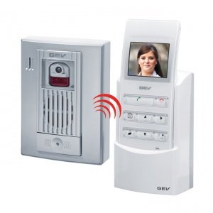 Funk-Video-Türsprechanlagen Set