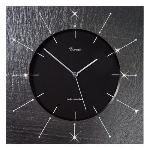 Funk Wanduhr Slate