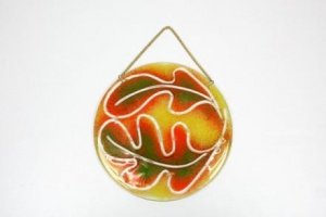 Fusingbild ""Herbst"" Ø20cm