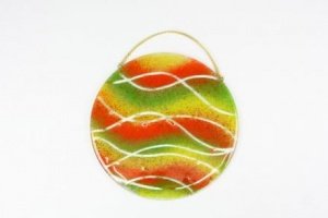 Fusingbild ""Summer"" Ø20cm