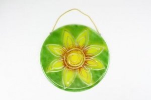 Fusingbild ""Sunflower"" Ø25cm