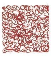 Fusion Raumteiler 20-er Set transp. rot 