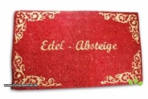 Fussabstreifer Edel-Absteige