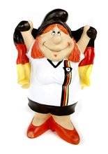 Fußball Gartenzwergin Deutschland Fanart
