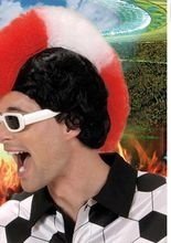 Fußball Perücke Österreich / Schweiz