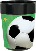Fußball Plastikbecher