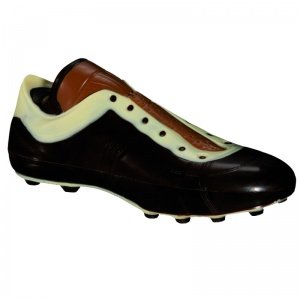 Fußball-Schuh aus Schokolade