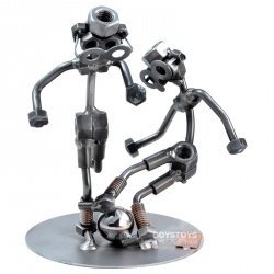 Fußballgott Skulptur