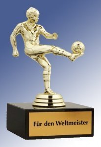 Fußballpokal - individuelle Gravur