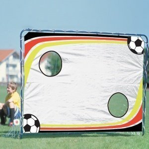 Fussballtor mit Torwand "Deutschland"