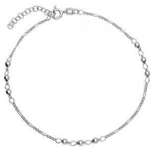 Fußkette Silber