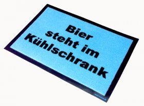 Fußmatte Bier
