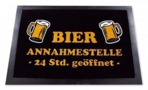 Fußmatte - Bierannahmestelle