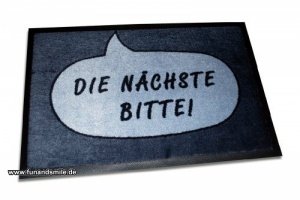 Fußmatte - Die Nächste bitte!