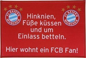 Fussmatte FCB Fan