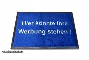 Fußmatte - Hier könnte Ihre Werbung steh