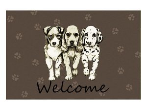 Fußmatte Hunde