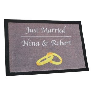 Fußmatte *Just Married*