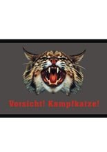 Fussmatte Kampfkatze