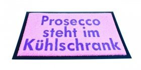 Fußmatte Prosecco