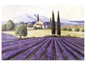 Fußmatte Provinz mit malerischer Landsch