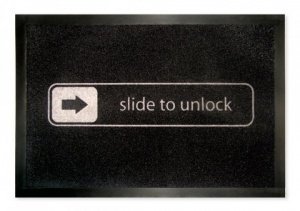 Fußmatte - Slide to unlock