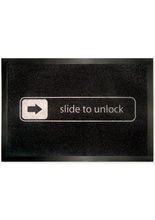 Fussmatte Slide to unlock
