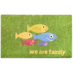 Fussmatte `We are Family`