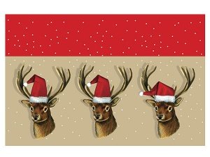 Fußmatte Weihnachtshirsche